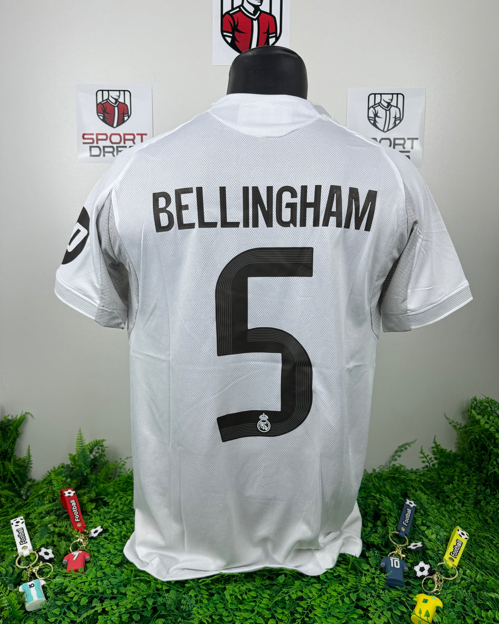 Real Madrid "Bellingham 5" Home Jersey 2025/2026