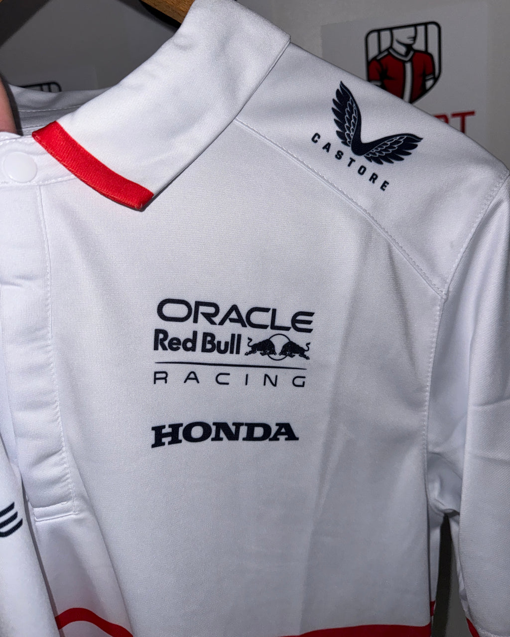 Red Bull Racing F1 2025 Special Edition Japan GP Polo Majca - Bijela