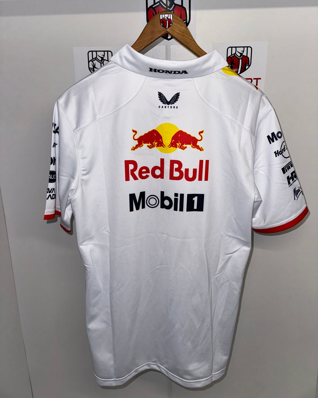 Red Bull Racing F1 2025 Special Edition Japan GP Polo Majca - Bijela
