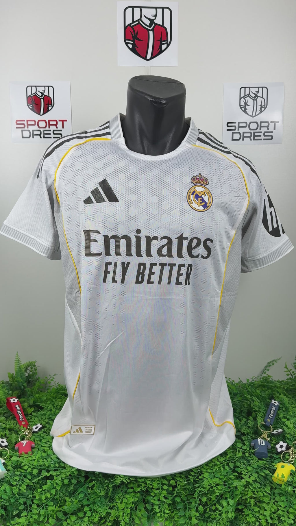Real Madrid "Bellingham 5" Home Jersey 2025/2026