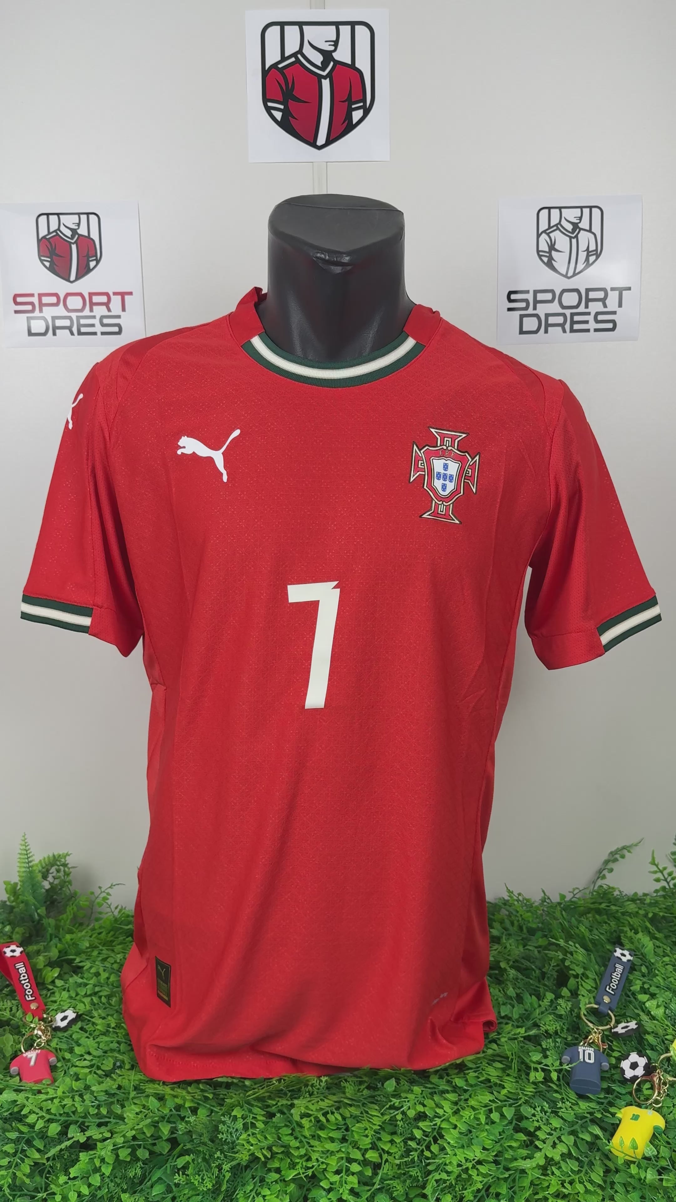 Portugal "Ronaldo 7" Home Jersey 2025/2026